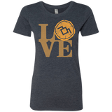 T-Shirts Vintage Navy / Small LOVE TWIN PEAKS Women's Triblend T-Shirt