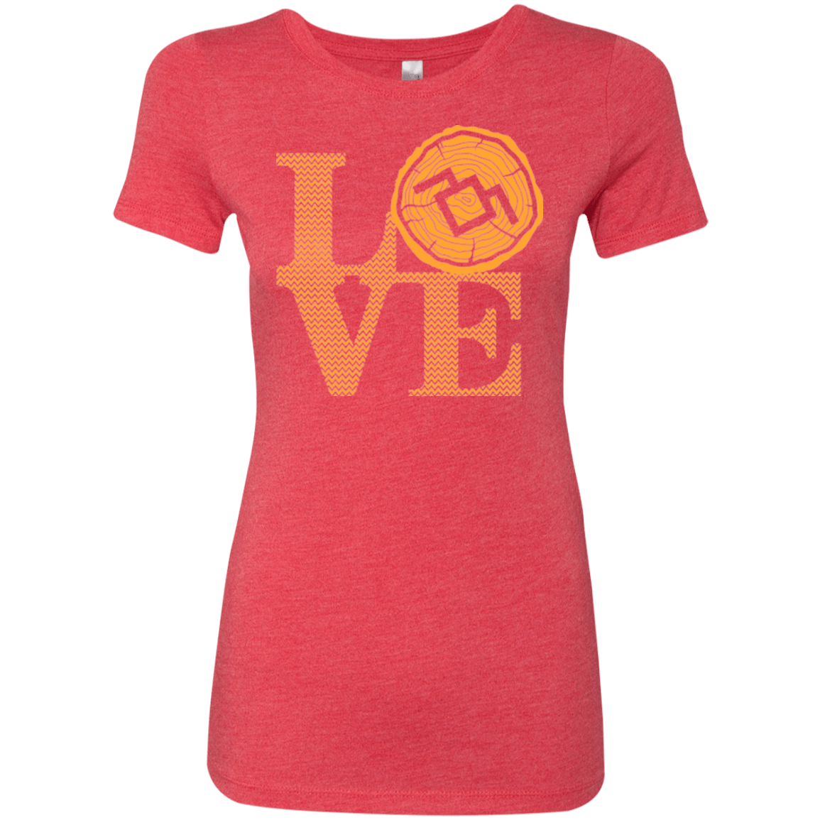T-Shirts Vintage Red / Small LOVE TWIN PEAKS Women's Triblend T-Shirt