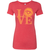 T-Shirts Vintage Red / Small LOVE TWIN PEAKS Women's Triblend T-Shirt