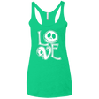 T-Shirts Envy / X-Small Love Women's Triblend Racerback Tank