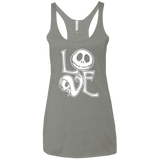 T-Shirts Venetian Grey / X-Small Love Women's Triblend Racerback Tank