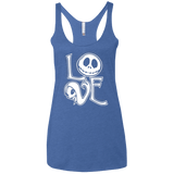T-Shirts Vintage Royal / X-Small Love Women's Triblend Racerback Tank