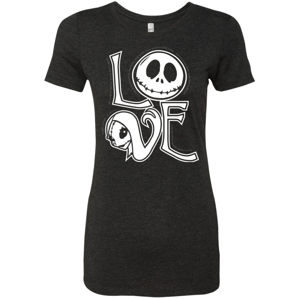 T-Shirts Vintage Black / Small Love Women's Triblend T-Shirt