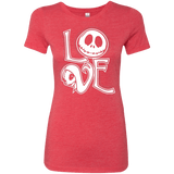 T-Shirts Vintage Red / Small Love Women's Triblend T-Shirt