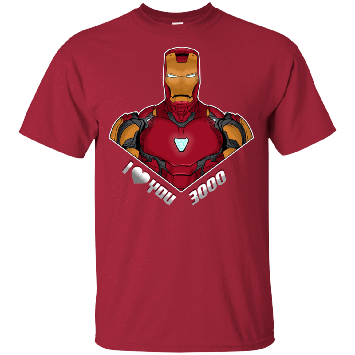 T-Shirts Cardinal / S Love You 3000 T-Shirt
