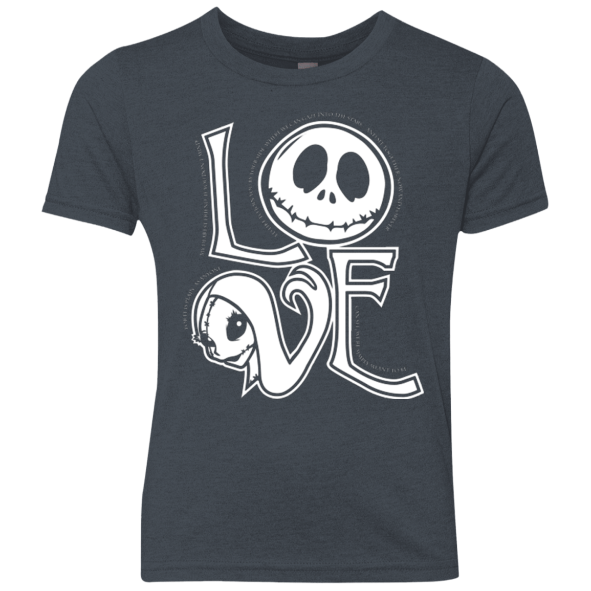 T-Shirts Vintage Navy / YXS Love Youth Triblend T-Shirt