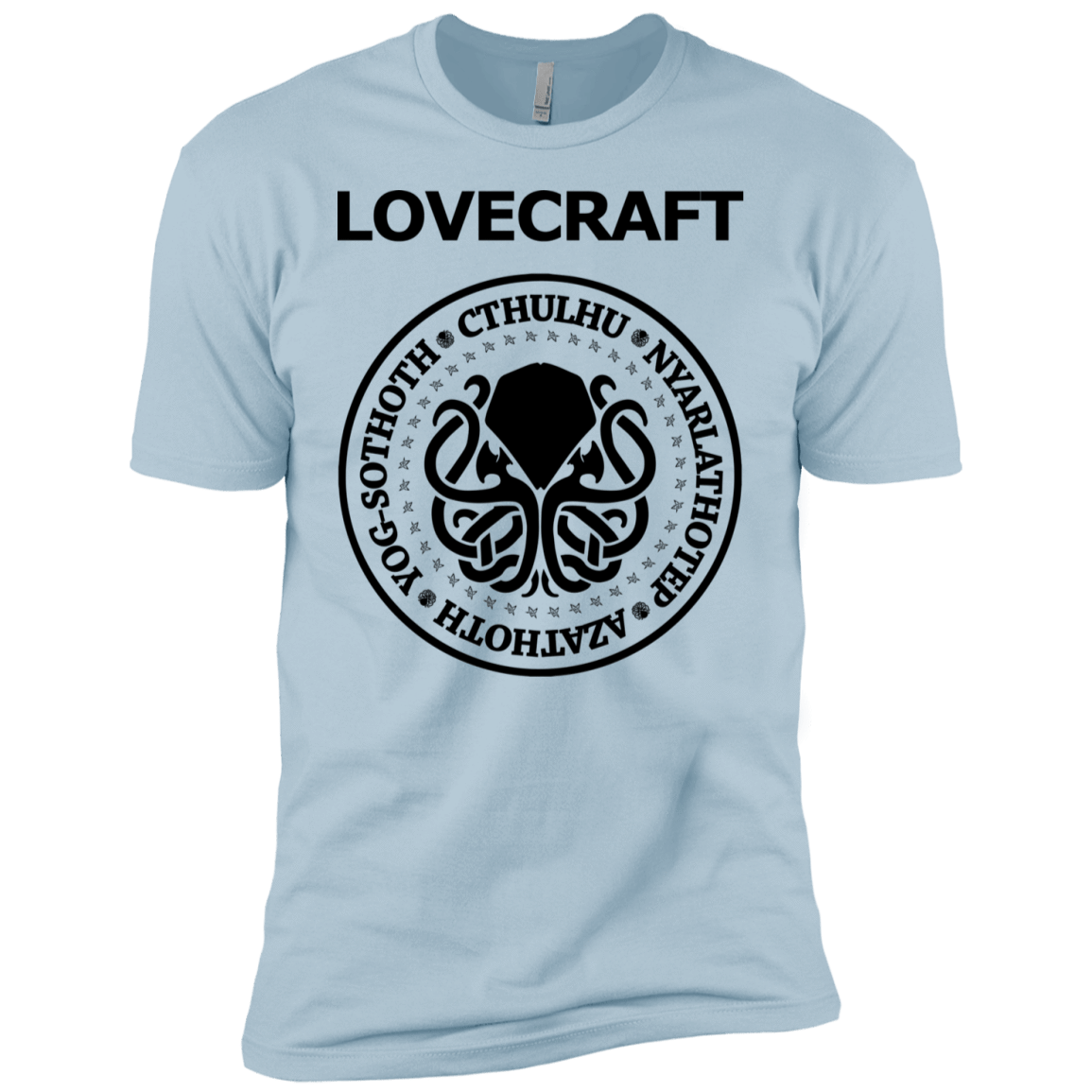 T-Shirts Light Blue / YXS Lovecraft Boys Premium T-Shirt