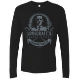 T-Shirts Black / Small Lovecraft Canned Octopus Men's Premium Long Sleeve