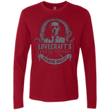 T-Shirts Cardinal / Small Lovecraft Canned Octopus Men's Premium Long Sleeve