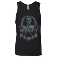 T-Shirts Black / Small Lovecraft Canned Octopus Men's Premium Tank Top