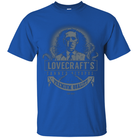 T-Shirts Royal / Small Lovecraft Canned Octopus T-Shirt