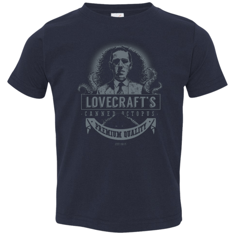 T-Shirts Navy / 2T Lovecraft Canned Octopus Toddler Premium T-Shirt