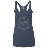T-Shirts Vintage Navy / X-Small Lovecraft Canned Octopus Women's Triblend Racerback Tank