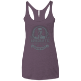 T-Shirts Vintage Purple / X-Small Lovecraft Canned Octopus Women's Triblend Racerback Tank