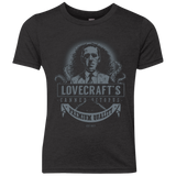 T-Shirts Vintage Black / YXS Lovecraft Canned Octopus Youth Triblend T-Shirt