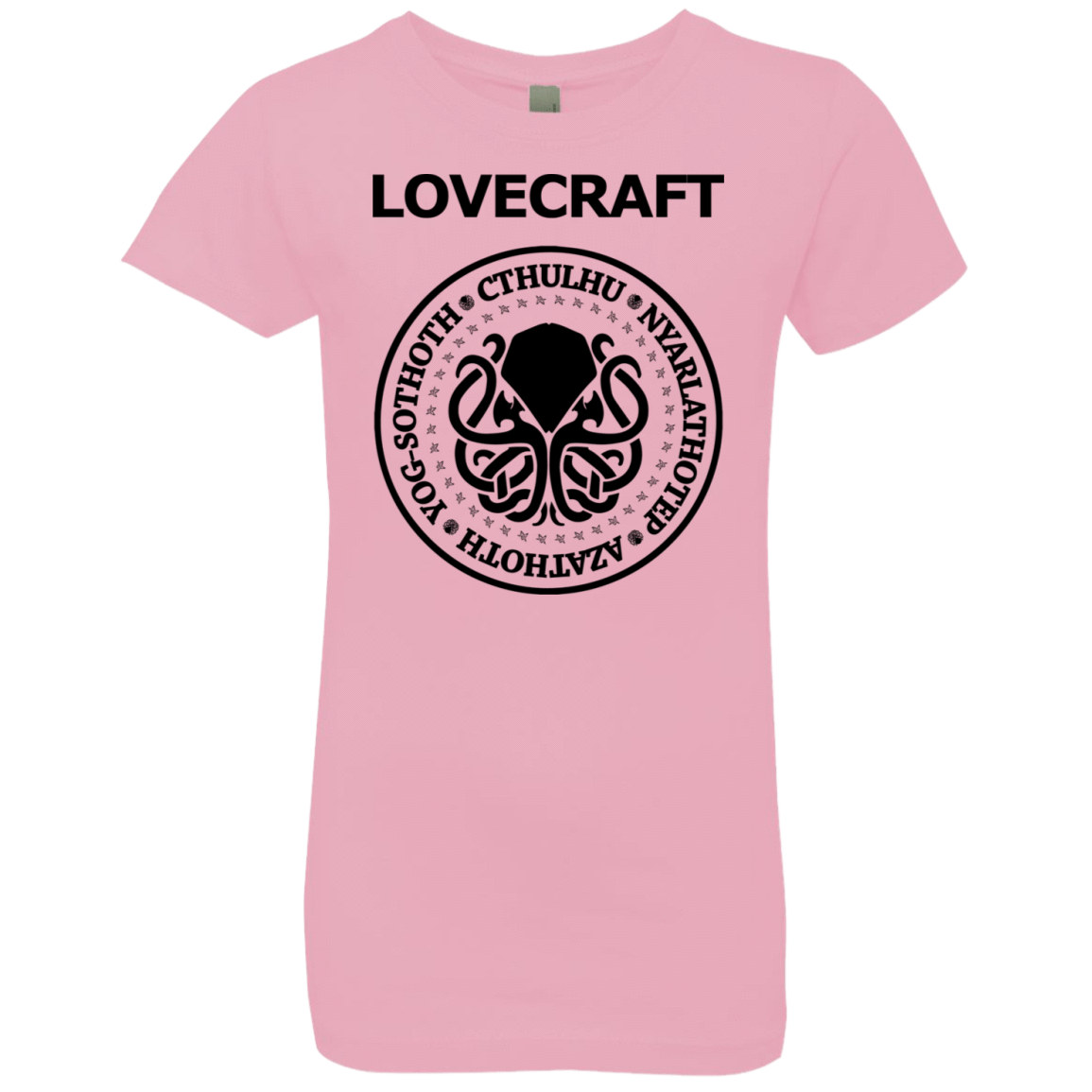 T-Shirts Light Pink / YXS Lovecraft Girls Premium T-Shirt