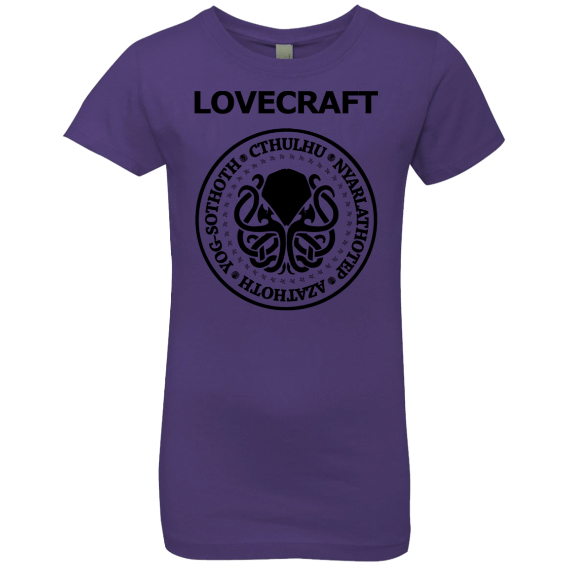 T-Shirts Purple Rush / YXS Lovecraft Girls Premium T-Shirt