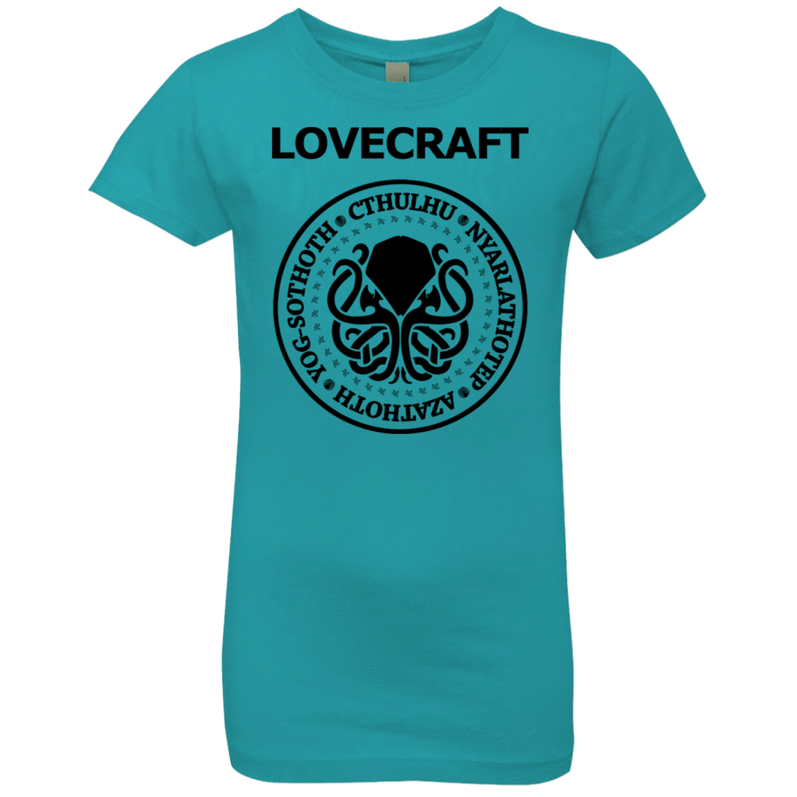 T-Shirts Tahiti Blue / YXS Lovecraft Girls Premium T-Shirt