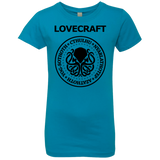 T-Shirts Turquoise / YXS Lovecraft Girls Premium T-Shirt