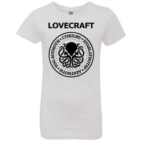 T-Shirts White / YXS Lovecraft Girls Premium T-Shirt