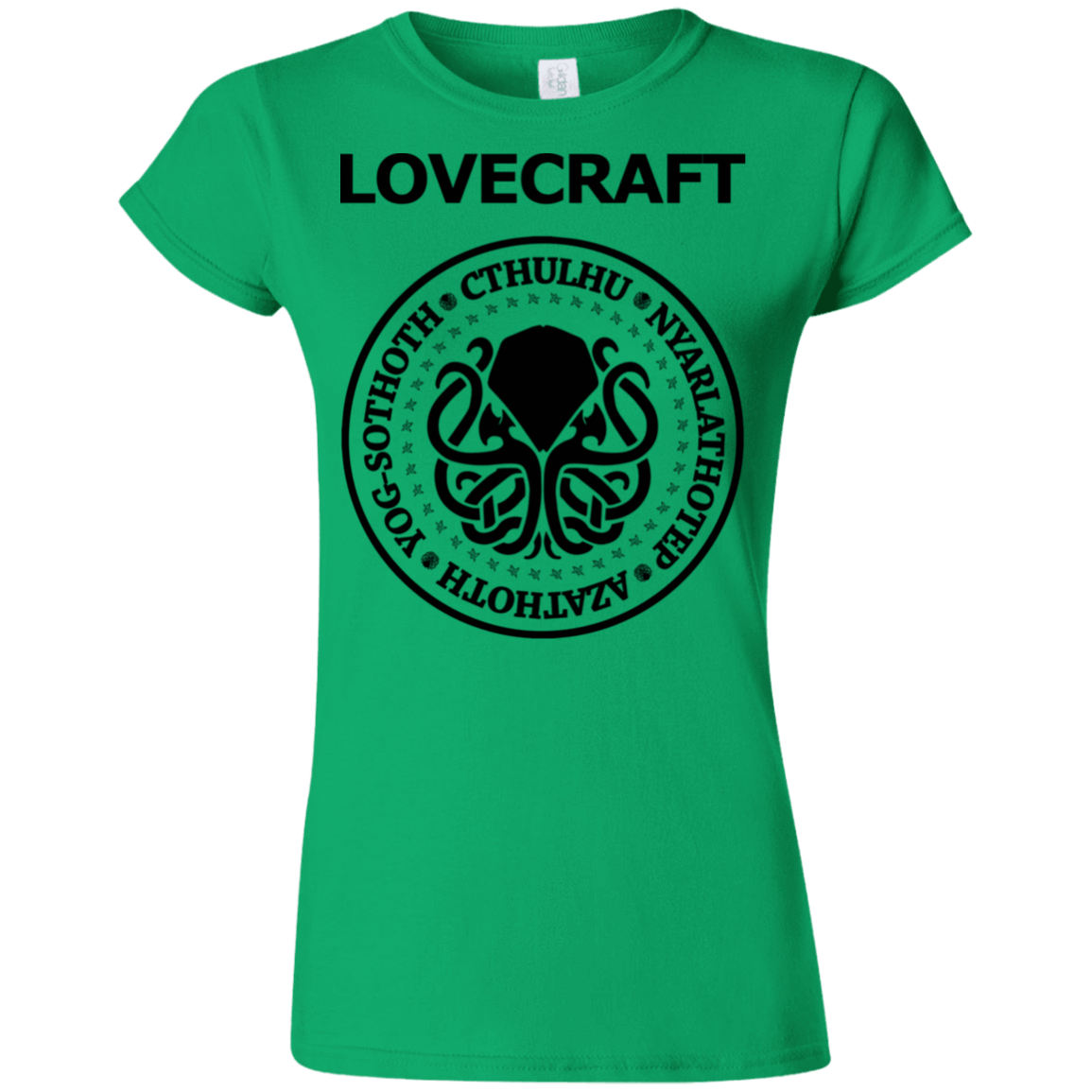 T-Shirts Irish Green / S Lovecraft Junior Slimmer-Fit T-Shirt