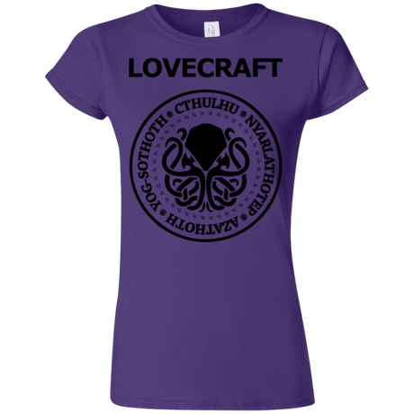 T-Shirts Purple / S Lovecraft Junior Slimmer-Fit T-Shirt