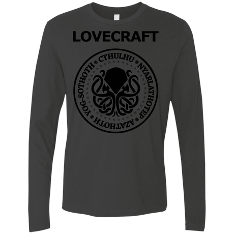 T-Shirts Heavy Metal / S Lovecraft Men's Premium Long Sleeve