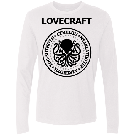 T-Shirts White / S Lovecraft Men's Premium Long Sleeve