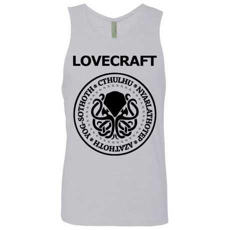 T-Shirts Heather Grey / S Lovecraft Men's Premium Tank Top
