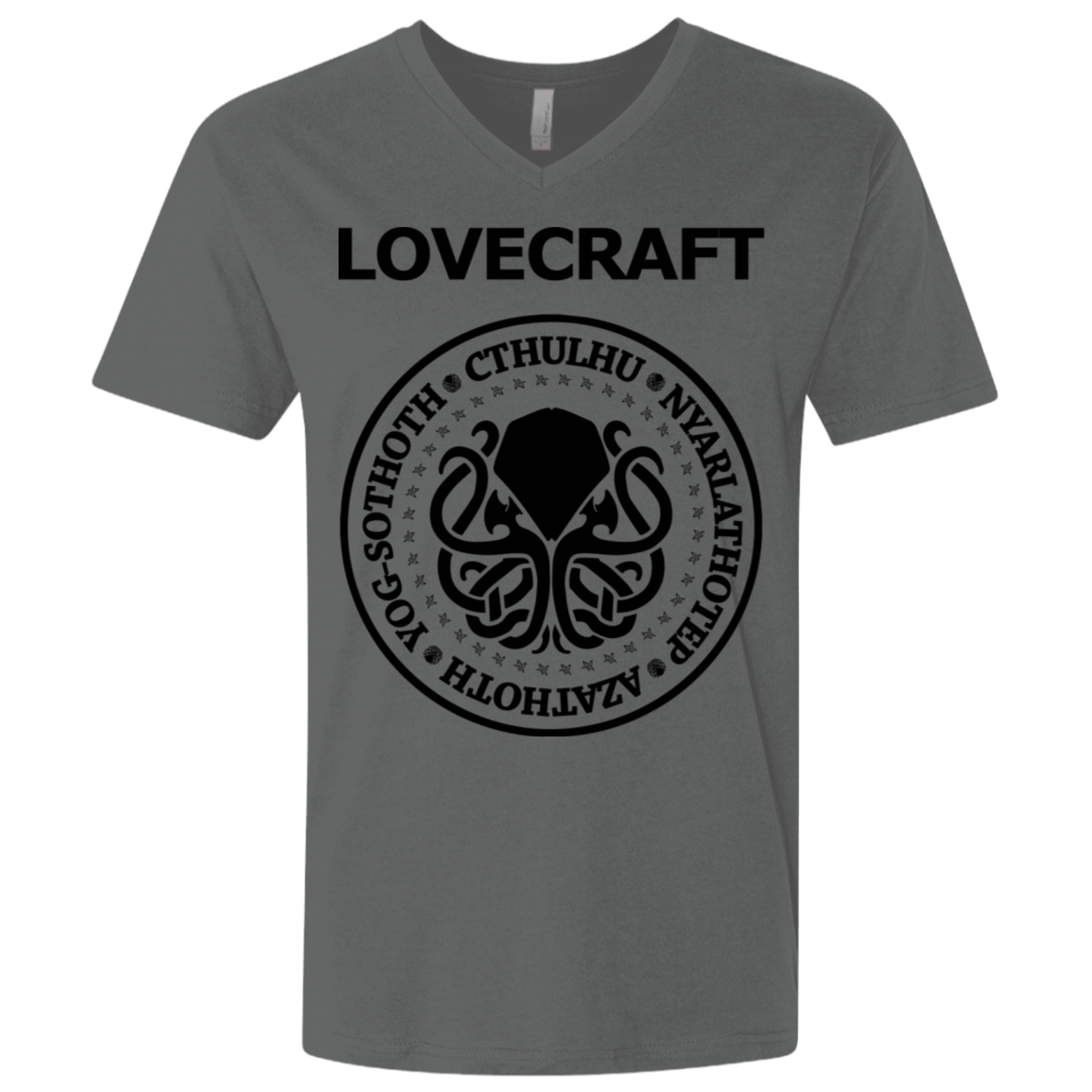 T-Shirts Heavy Metal / X-Small Lovecraft Men's Premium V-Neck