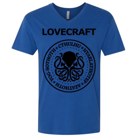 T-Shirts Royal / X-Small Lovecraft Men's Premium V-Neck