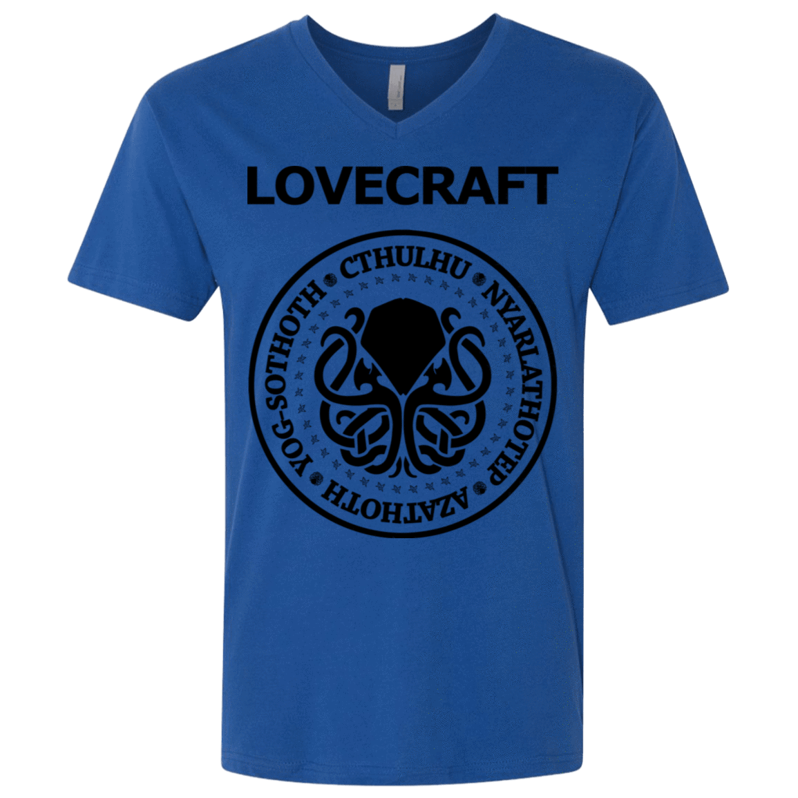 T-Shirts Royal / X-Small Lovecraft Men's Premium V-Neck