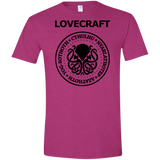 T-Shirts Antique Heliconia / S Lovecraft Men's Semi-Fitted Softstyle