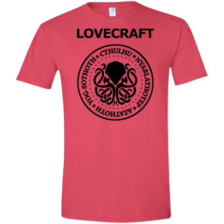 T-Shirts Heather Red / S Lovecraft Men's Semi-Fitted Softstyle
