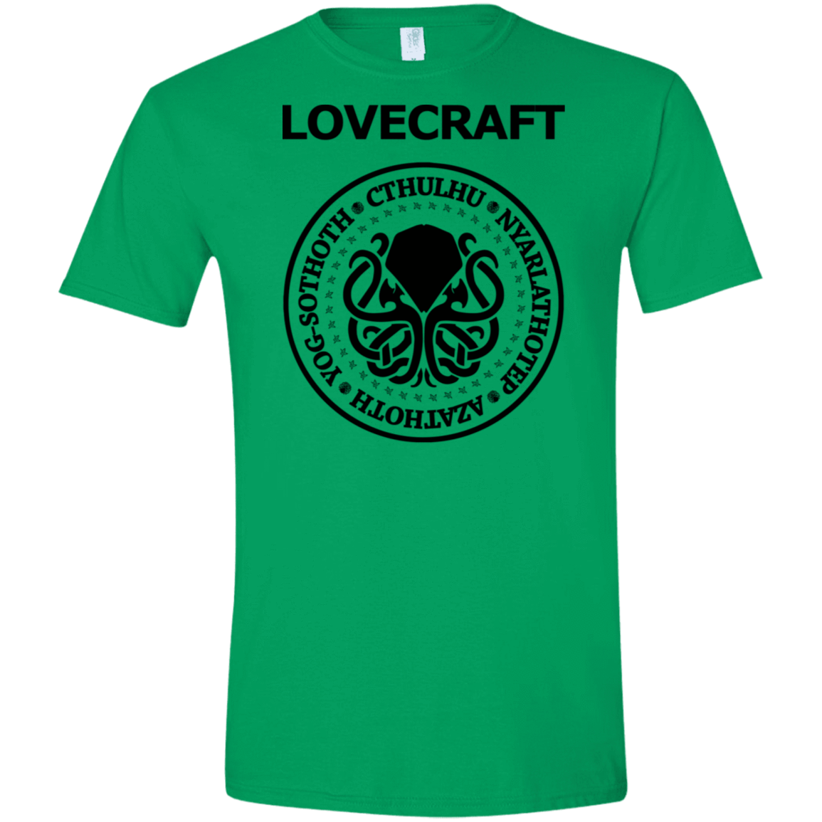 T-Shirts Irish Green / S Lovecraft Men's Semi-Fitted Softstyle