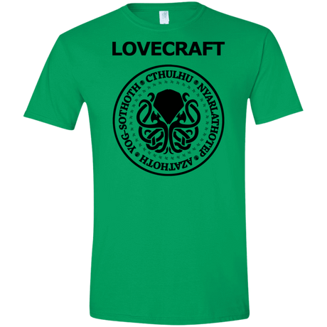T-Shirts Irish Green / S Lovecraft Men's Semi-Fitted Softstyle