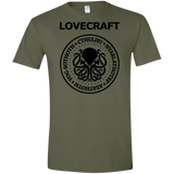 T-Shirts Military Green / S Lovecraft Men's Semi-Fitted Softstyle