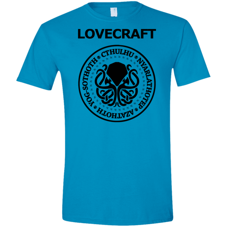 T-Shirts Sapphire / S Lovecraft Men's Semi-Fitted Softstyle