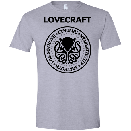 T-Shirts Sport Grey / X-Small Lovecraft Men's Semi-Fitted Softstyle