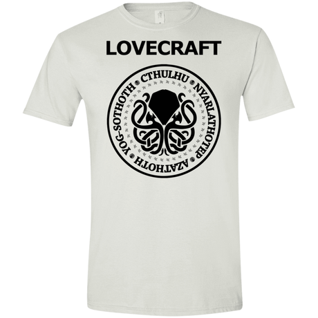 T-Shirts White / X-Small Lovecraft Men's Semi-Fitted Softstyle