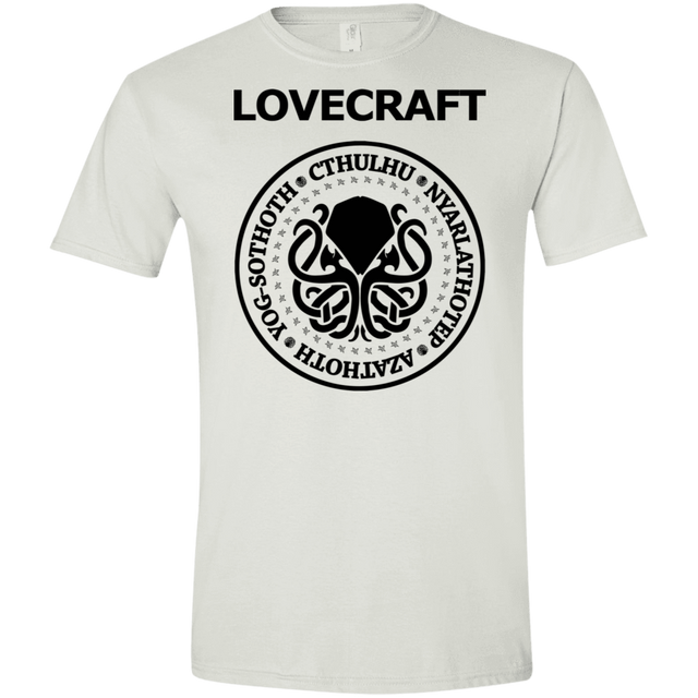 T-Shirts White / X-Small Lovecraft Men's Semi-Fitted Softstyle