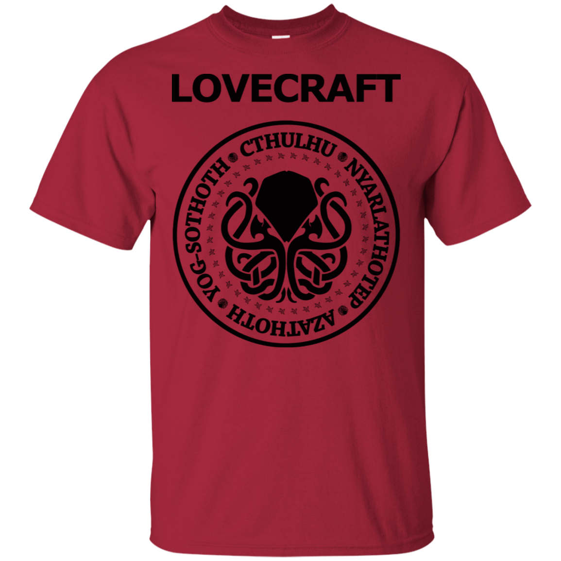 T-Shirts Cardinal / S Lovecraft T-Shirt