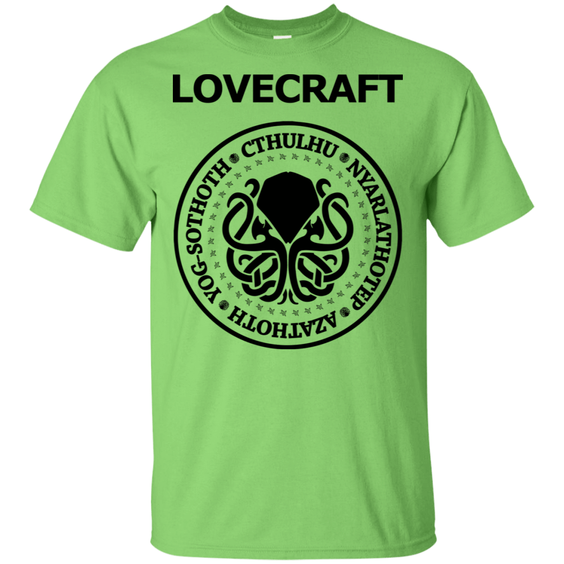 T-Shirts Lime / S Lovecraft T-Shirt