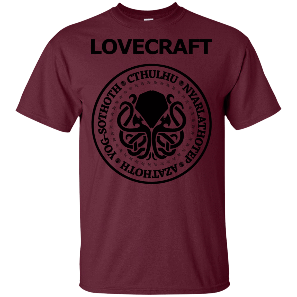 T-Shirts Maroon / S Lovecraft T-Shirt