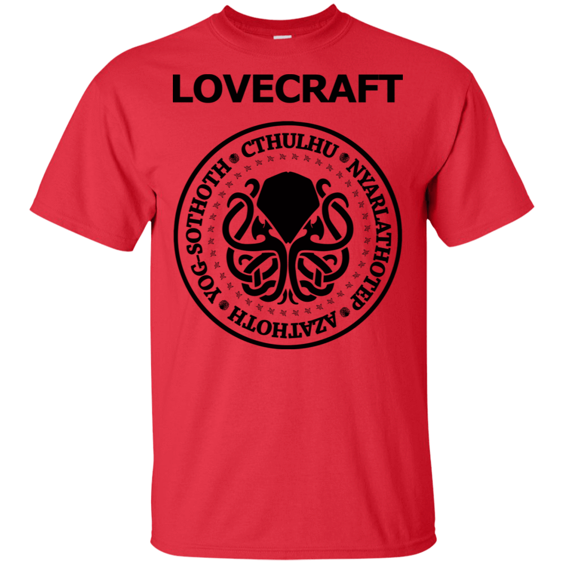 T-Shirts Red / S Lovecraft T-Shirt