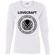 T-Shirts White / S Lovecraft Women's Long Sleeve T-Shirt