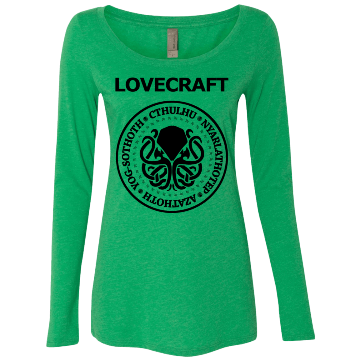 T-Shirts Envy / S Lovecraft Women's Triblend Long Sleeve Shirt