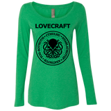 T-Shirts Envy / S Lovecraft Women's Triblend Long Sleeve Shirt