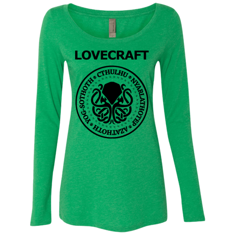 T-Shirts Envy / S Lovecraft Women's Triblend Long Sleeve Shirt