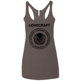 T-Shirts Macchiato / X-Small Lovecraft Women's Triblend Racerback Tank